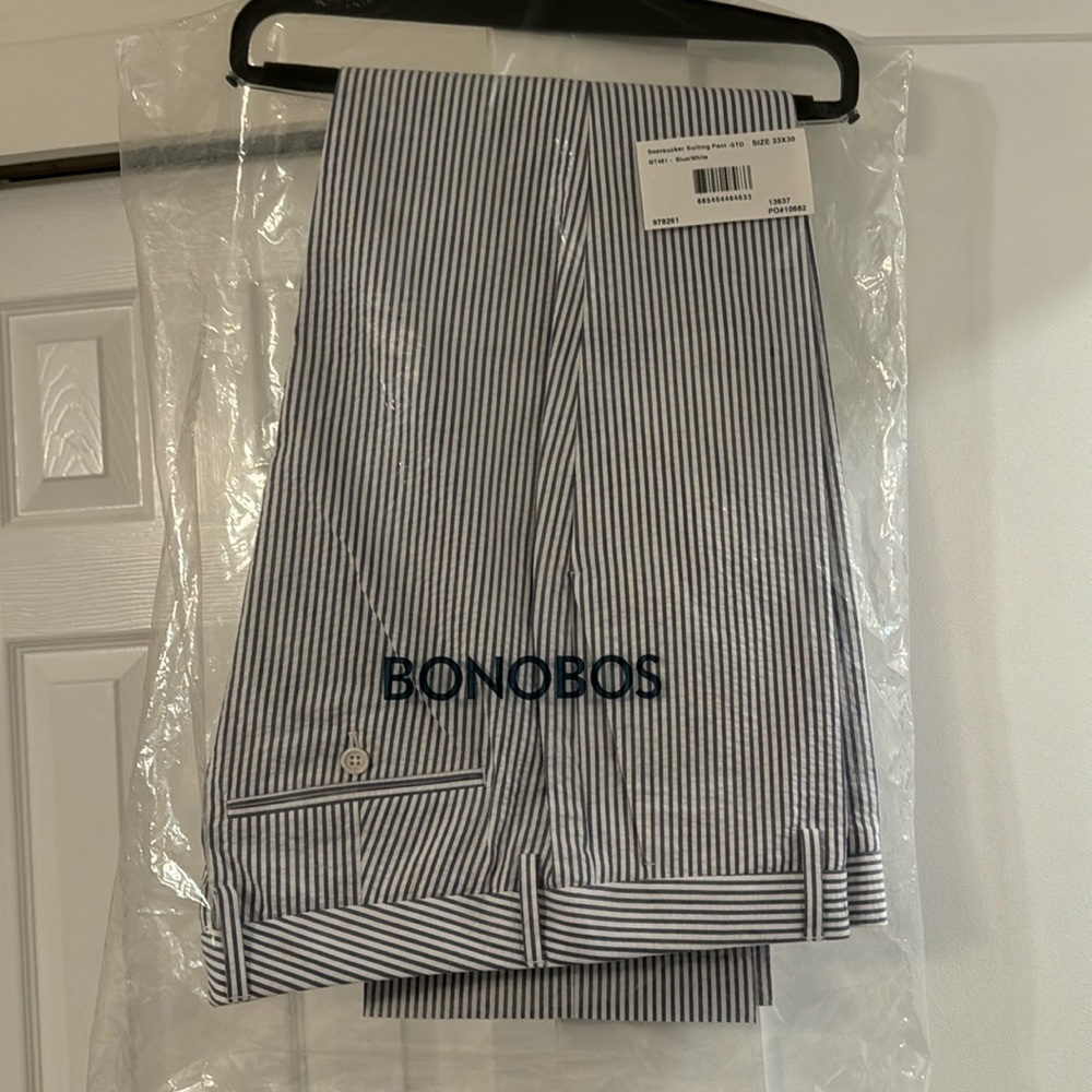 Men’s Bonobos Seersucker Pants
